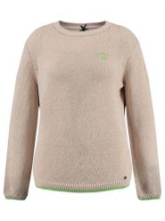 KEY LARGO Sweter "Joplin" w kolorze beżowym rozmiar: XL. Brązowe swetry KEY LARGO, xl, bez wzorów, bez ramiączek. Za 66.00 zł.