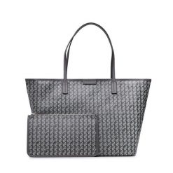 Torebka Tory Burch. Szare shopper bag Tory Burch, bez wzorów, bez dodatków. Za 1,619.00 zł.