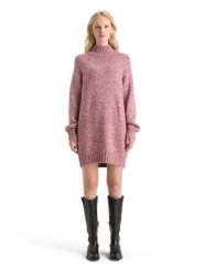 Scotch & Soda Sukienka dzianinowa w kolorze szaroróżowym rozmiar: M. Różowe sukienki Scotch & Soda, m, bez wzorów, z dzianiny, bez kołnierzyka, bez ramiączek, mini. Za 236.05 zł.