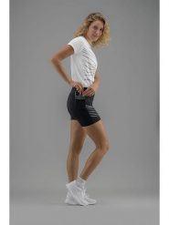 Erima Szorty "Racing" w kolorze czarnym do biegania rozmiar: 34. Czarne szorty sportowe Erima, bez wzorów, z materiału, do biegania. Za 123.45 zł.