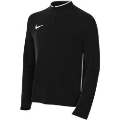 Bluza dla dzieci Nike Dri-Fit Park Drill Top. Czarne topy Nike, bez wzorów, z poliesteru, sportowe, bez kołnierzyka, bez ramiączek. Za 102.99 zł.
