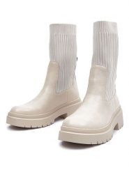 Orsay Sztyblety w kolorze kremowym rozmiar: 39. Brązowe buty sportowe lifestyle Orsay, bez wzorów, sportowe, bez zapięcia. Za 154.07 zł.