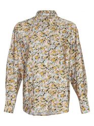 MOSS COPENHAGEN Koszula "Minetta" ze wzorem rozmiar: M/L. Zielone koszule Moss Copenhagen, l, bez wzorów, z wiskozy, klasyczne, bez kołnierzyka, bez ramiączek. Za 79.40 zł.