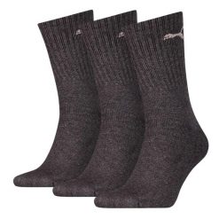 Puma Skarpety Sport Crew 3-Pack 88035504. Szare skarpetki Puma, bez wzorów. Za 49.99 zł.