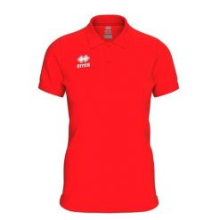 Damska koszulka polo Errea Evo. Czerwone t-shirty sportowe ERREA, xl, bez wzorów, z bawełny, bez ramiączek, na fitness i siłownię. Za 161.00 zł.