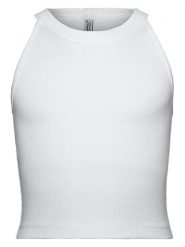 Blue Effect Top w kolorze białym rozmiar: 152. Białe topy Blue Effect, bez wzorów, bez kołnierzyka, bez ramiączek. Za 43.99 zł.