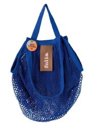 Folia PAPER Shopper bag w kolorze niebieskim - 44 x 44 x 0,50 cm rozmiar: onesize. Niebieskie shopper bag folia PAPER, bez wzorów, z materiału, na ramię, bez dodatków. Za 51.95 zł.