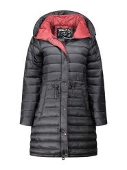 Canadian Peak Płaszcz pikowany "Batigeak" w kolorze czarnym rozmiar: XL. Czarne płaszcze Canadian Peak, xl, bez wzorów, bez kaptura. Za 305.45 zł.