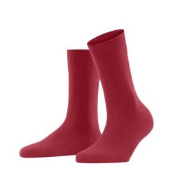 Skarpetki damskie Falke Sensitive London. Niebieskie skarpetki Falke, bez wzorów, z bawełny. Za 119.50 zł.