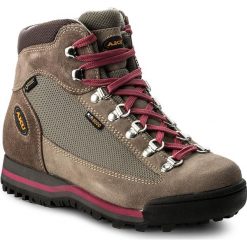 Trekkingi AKU - Ultralight Micro Gtx GORE-TEX 365.10 Sand/Strawberry 264. Brązowe buty trekkingowe Aku, bez wzorów, z gore-texu, bez zapięcia, outdoorowe, gore-tex. W wyprzedaży za 499.00 zł.