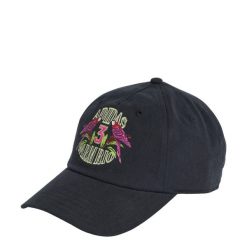 CZAPKA ADIDAS FARM. Czarne czapki z daszkiem adidas, bez wzorów, z bawełny. Za 109.00 zł.