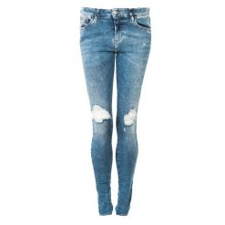 Diesel Jeansy "Slandy" | 00SXJN-084UF | Slandy | Kobieta | Niebieski. Niebieskie jeansy Diesel, bez wzorów, z bawełny. W wyprzedaży za 359.00 zł.