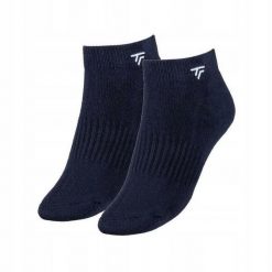 Skarpety tenisowe damskie 2pak Tecnifibre Ladies Socks 2P. Niebieskie skarpetki TECNIFIBRE, bez wzorów. Za 69.00 zł.