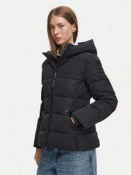 Tommy Hilfiger Kurtka puchowa WW0WW51521 Czarny Slim Fit. Czarne kurtki Tommy Hilfiger, l, bez wzorów, z puchu, bez kaptura. Za 1,299.00 zł.