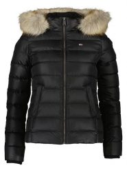 TOMMY JEANS Kurtka puchowa w kolorze czarnym rozmiar: S. Czarne kurtki Tommy Jeans, s, bez wzorów, z jeansu, bez kaptura. Za 648.03 zł.