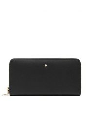 Geox Duży Portfel Damski D.Wallet D35K3A B0039 C9999 Czarny. Czarne portfele Geox, bez wzorów, ze skóry. Za 239.99 zł.