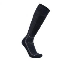 Skarpety merino Discover Snow Sport Thermowave. Czarne skarpetki THERMOWAVE, bez wzorów, z dzianiny. Za 164.70 zł.