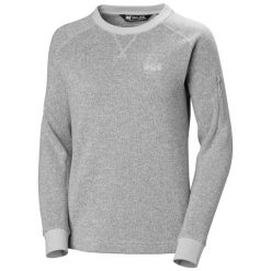 Bluza damska Helly Hansen Varde. Szare bluzy Helly Hansen, na jesień, bez wzorów, eleganckie, bez ramiączek, bez kaptura. Za 459.50 zł.