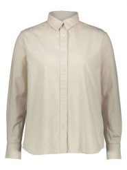 Pepe Jeans Koszula w kolorze beżowym rozmiar: XS. Brązowe koszule Pepe Jeans, xs, bez wzorów, z bawełny, bez kołnierzyka, bez ramiączek. Za 122.67 zł.