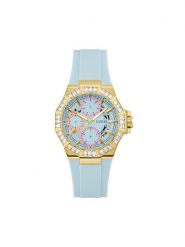 Guess Zegarek damski Selena GW0695L1 Złoty. Żółte, analogowe zegarki Guess, złote. Za 899.99 zł.