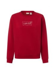 Levi's Bluza Kobiety czerwony, S. Czerwone bluzy Levi's, s, bez wzorów, bez ramiączek, bez kaptura. Za 169.95 zł.