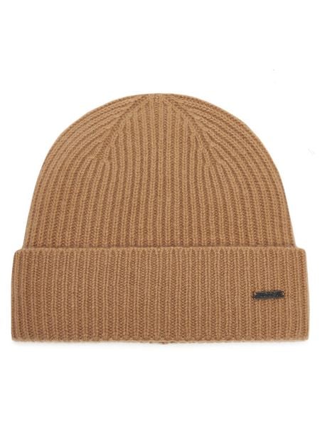 JOOP! Czapka Fenol 30039471 Beżowy. Brązowe czapki zimowe Joop!, bez wzorów, z kaszmiru. Za 349.99 zł.