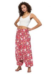 Aller Simplement Spodnie w kolorze czerwonym rozmiar: 34-40. Czerwone spodnie materiałowe Aller Simplement, bez wzorów, z bawełny, klasyczne, z podwyższonym stanem. Za 56.99 zł.