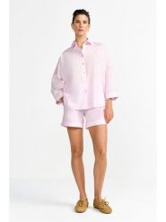 Rich & Royal Koszula w kolorze jasnoróżowym rozmiar: 38. Czerwone koszule Rich & Royal, bez wzorów, bez kołnierzyka, bez ramiączek. Za 189.95 zł.