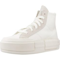 Buty CONVERSE CHUCK TAYLOR ALL STAR CRUISE HI Biały. Białe buty treningowe Converse, bez wzorów, z tkaniny, bez zapięcia. W wyprzedaży za 379.75 zł.