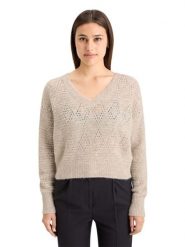 Scotch & Soda Sweter w kolorze beżowym rozmiar: M. Brązowe swetry Scotch & Soda, m, bez wzorów, ze splotem, bez ramiączek. Za 202.50 zł.