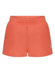 Moodstreet Szorty dresowe w kolorze pomarańczowym rozmiar: 146/152. Pomarańczowe szorty Moodstreet, bez wzorów, z dresówki. Za 46.45 zł.