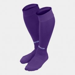 Skarpety piłkarskie Joma Classic II fioletowe - nad kostkę. Czerwone skarpetki 909, bez wzorów. Za 48.99 zł.