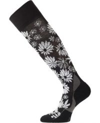Skarpety narciarskie damskie Lasting SDD 908 Merino. Czarne skarpetki LASTING, bez wzorów, z dzianiny. Za 129.90 zł.