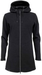 Damski sweter sportowy Loap Gama czarny. Czarne swetry 55PROTEC, m, bez wzorów, klasyczne, bez ramiączek. Za 189.99 zł.