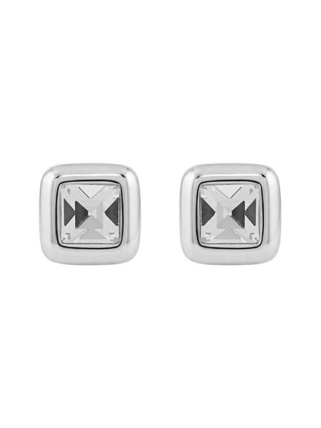 Guess Kolczyki JUBE06 180JW Srebrny. Szare kolczyki Guess, srebrne. Za 117.99 zł.
