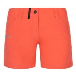 Lekkie spodenki outdooroowe damskie Kilpi SUNNY-W. Brązowe szorty Kilpi, bez wzorów, sportowe. Za 185.99 zł.