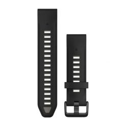 Pasek do zegarka Garmin QuickFit® 20. Czarne zegarki Garmin, metalowe. Za 222.50 zł.
