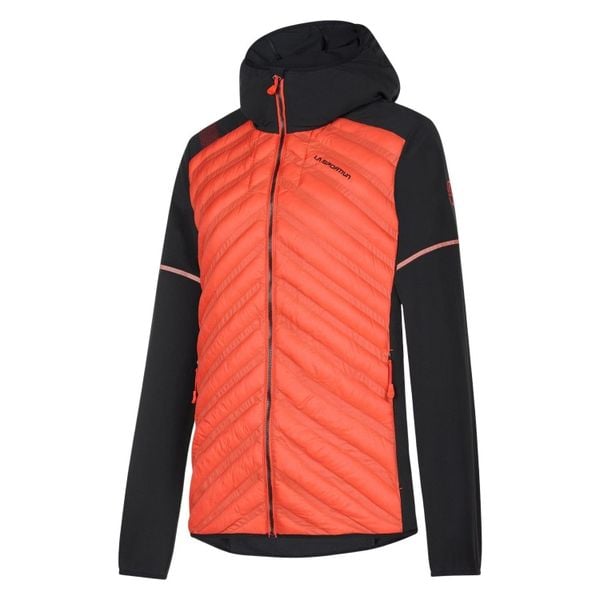 Kurtka damska La Sportiva Koro. Czerwone kurtki do biegania La Sportiva, l, bez wzorów, z elastanu, bez kaptura, do biegania, primaloft. Za 690.25 zł.