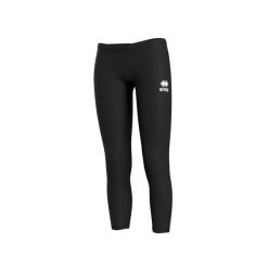 Damskie legginsy Errea dalma. Czarne legginsy ERREA, bez wzorów, sportowe. Za 251.00 zł.