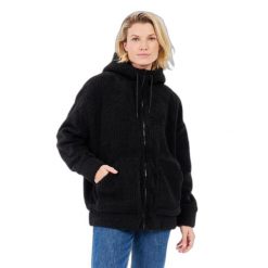 Damska kurtka narciarska Protest Sophy. Czarne kurtki narciarskie Protest, na zimę, bez wzorów, bez kaptura, narciarskie. Za 510.50 zł.