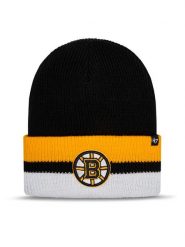 47 Brand Czapka NHL Boston Bruins Split Cuff '47 H-SPLCC01ACE-BK Czarny. Czarne czapki zimowe 47 Brand, bez wzorów, z materiału. Za 149.99 zł.