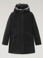 Woolrich Kurtka puchowa w kolorze czarnym rozmiar: S. Niebieskie kurtki Woolrich, s, bez wzorów, z puchu, bez kaptura. Za 2,818.00 zł.