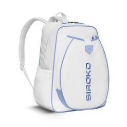 Plecak tenisowy sport.tennis Siroko Netbag White. Białe plecaki SIROKO, bez wzorów, bez dodatków. Za 507.00 zł.