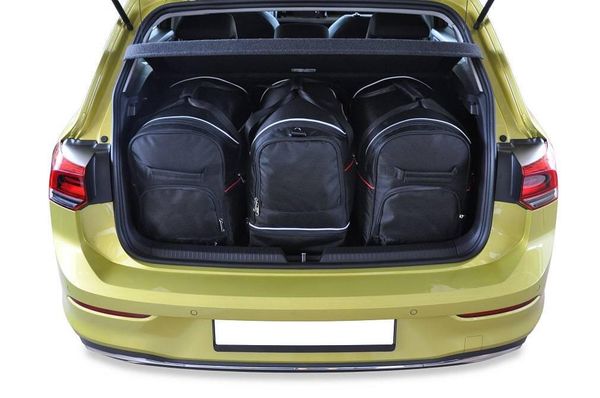 Torby Do Bagażnika Vw Golf Hatchback Phev 2020+ 3Szt Kjust. Czarne swetry KJUST, bez wzorów, z kauczuku. Za 1,020.00 zł.