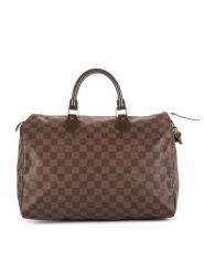 Louis Vuitton Torebka w kolorze brązowo-jasnobrązowym - 35 x 23 x 19 cm rozmiar: onesize. Brązowe torebki klasyczne Louis Vuitton, bez wzorów, z materiału, bez dodatków. Za 5,350.99 zł.