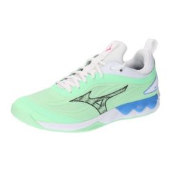 Buty do siatkówki Dorosły Mizuno Wave Luminous 3 zielony. Białe buty treningowe Mizuno, bez wzorów, bez zapięcia, do siatkówki, mizuno wave. W wyprzedaży za 505.50 zł.
