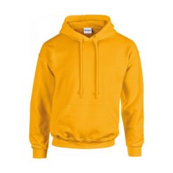 Bluza z kapturem Gildan Heavy Blend ®. Żółte bluzy z kapturem GILDAN, xl, bez wzorów, z bawełny, z kapturem. Za 82.85 zł.