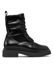 Gant Trapery Zandrin Mid Boot 27541381 Czarny. Czarne traperki Gant, bez wzorów, ze skóry, bez obcasa, bez zapięcia. Za 1,019.00 zł.