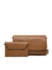 Liu Jo Torebka Ecs M Crossbody AF4205 E0031 Brązowy. Brązowe listonoszki Liu Jo, bez wzorów, ze skóry, bez dodatków. Za 669.99 zł.