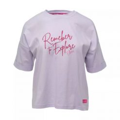 Koszulka damska Elbrus Hillevi Wo's - fioletowa, Rozmiar M. Fioletowe t-shirty sportowe ELBRUS, l, bez wzorów, z bawełny, bez ramiączek, do biegania. Za 59.99 zł.